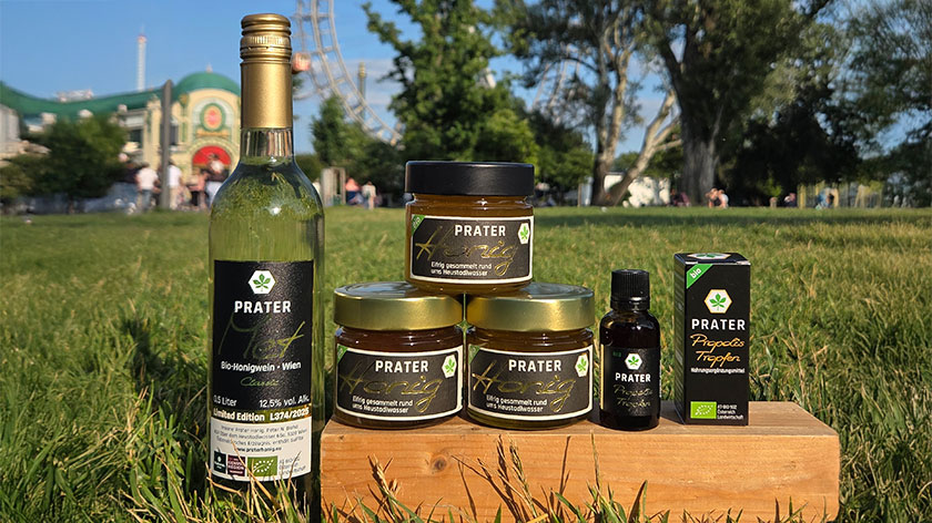 Bio-Honig, Bio-Propolis, Bio-Met aus Wien